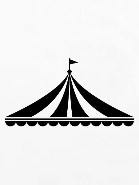Zirkuszelt-Karneval