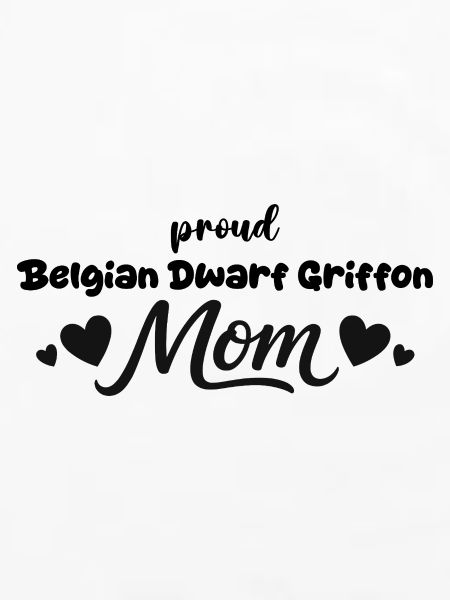 Stolze Griffon Mutter, Belgischer Zwerggriffon