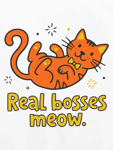 Real bosses meow cat