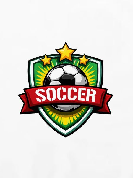 Fußball Shield mit Banner