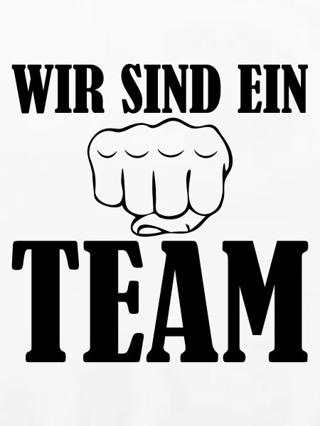 Wir sind ein Team