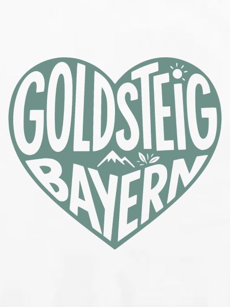 Goldsteig Bayern Herzdesign