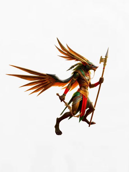 Zeremonielle Rüstung Phönix-Krieger