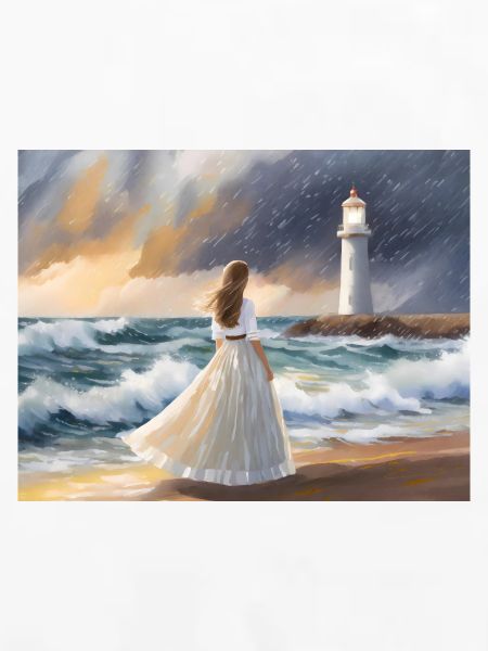 Die Frau und der Leuchtturm 