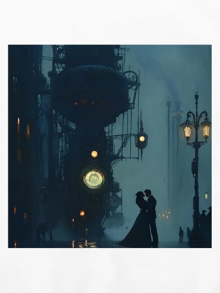 Dampferromantik im Nebel