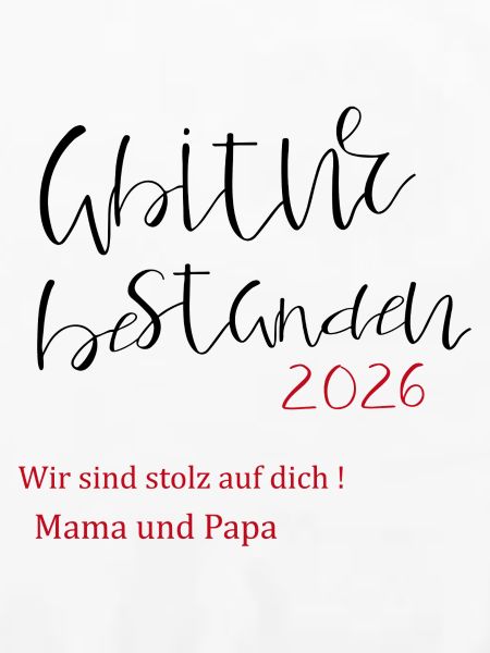 Abitur bestanden