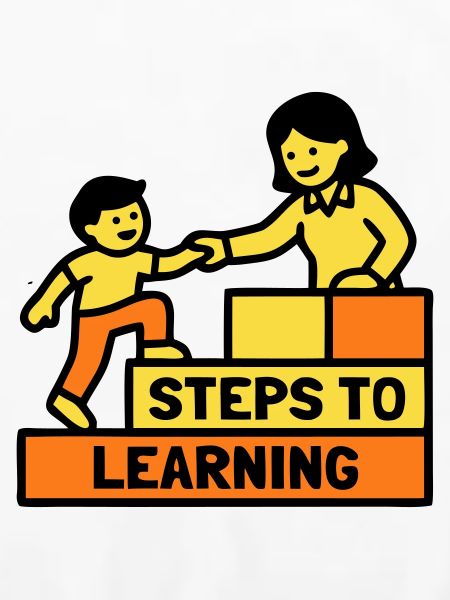 Steps to Learning School Logo