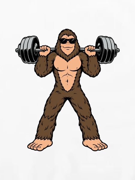 Sasquatch schwere Hanteln