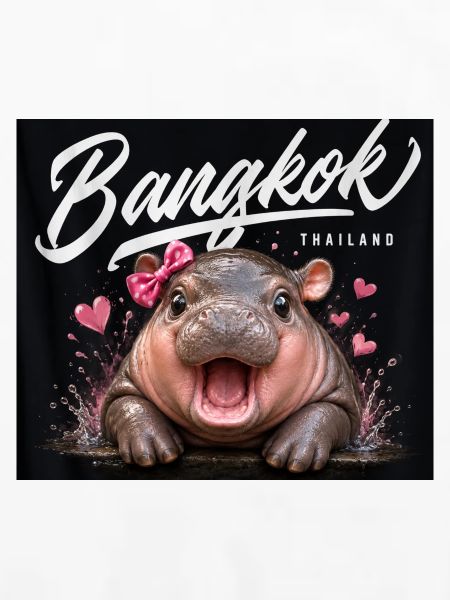 Bangkok Flusspferd mit Bogen