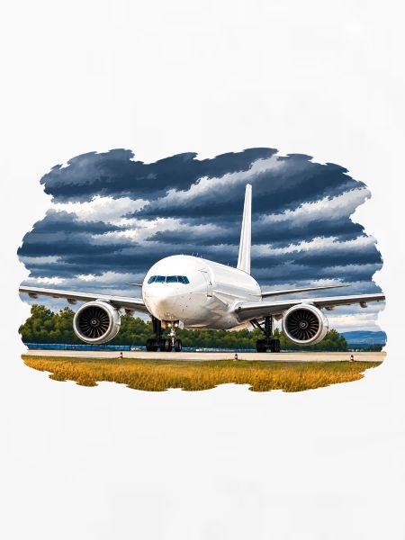 Flugzeug-, Luftfahrtkunst