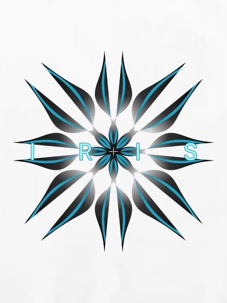 IRIS Geometric Art T-Shirt Print