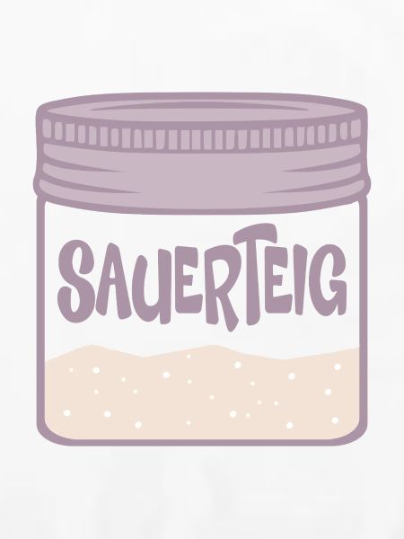Sauerteig Starter Glas