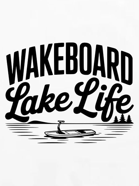 Leben im Wakeboard-See