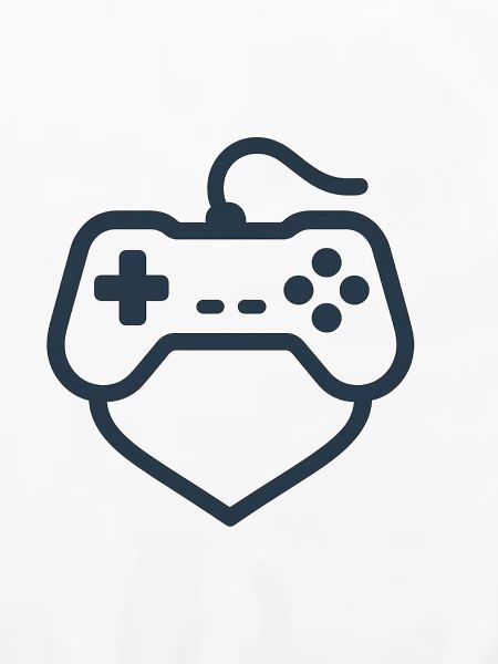 Retro Controller Silhouette – Clean Gamer-Shirt