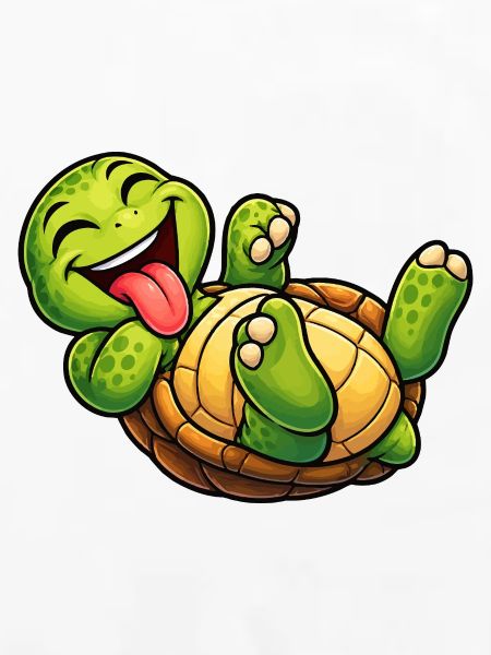 Verspielte Schildkröte 