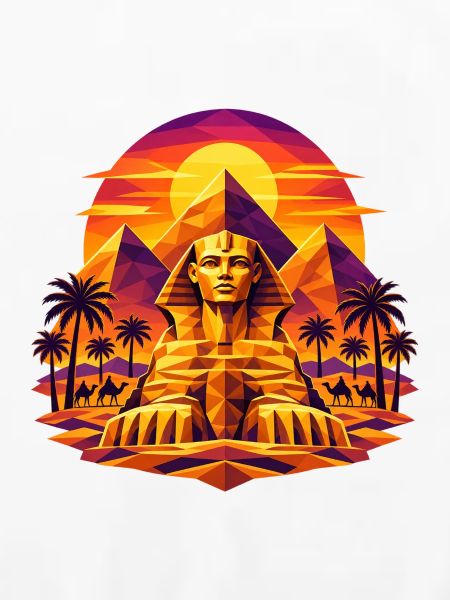 Sphinx Sonnenuntergang – Gizeh