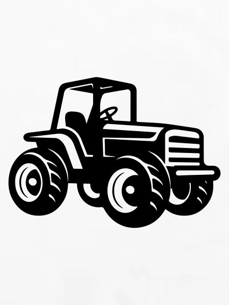 Traktor Schlepper Symbol