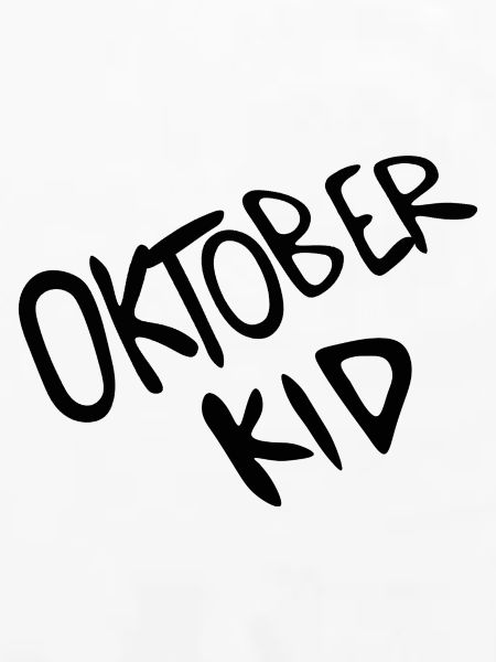 Oktober Handschrift Doodle