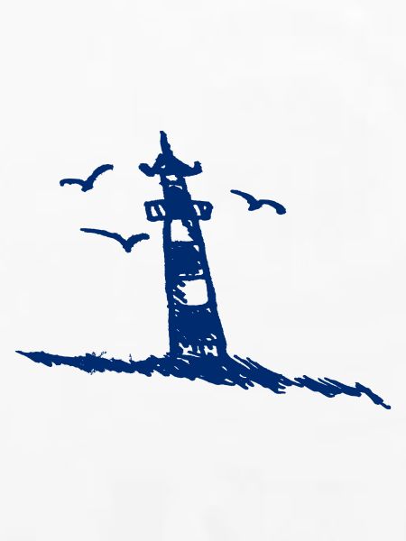Leuchtturm Ostsee Zeichnung
