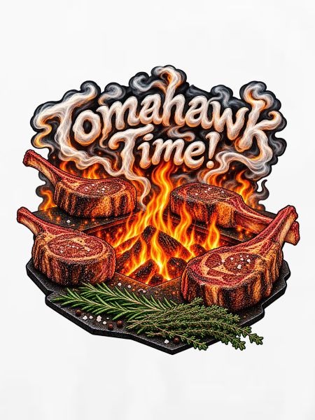 Tomahawk Time Feuergrill