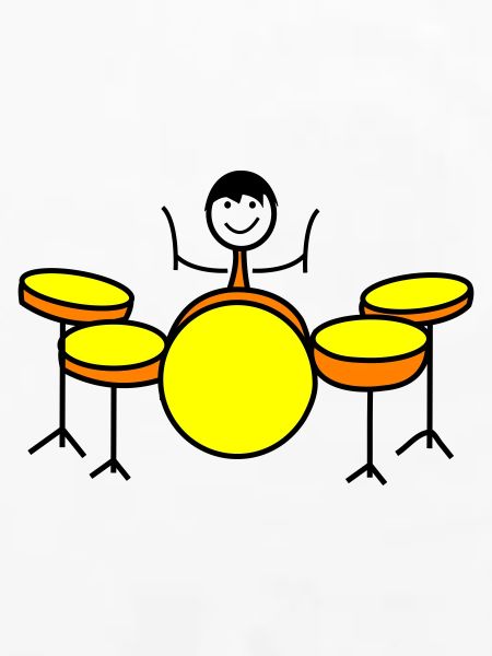 Trommel Drumset Drummer