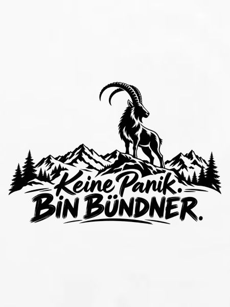 keine panik. bin bündner