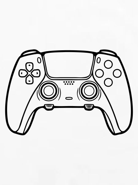 Gamepad Controller Outline Icon