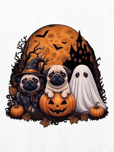 Mops Halloween