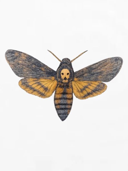 Sphinx-Schädel-Nacht-Schädel-Schmetterling