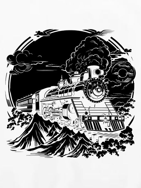 Eisenbahn Zeichnung