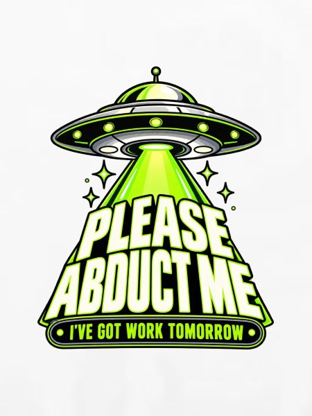 Neon-UFO-Entführungs-Meme