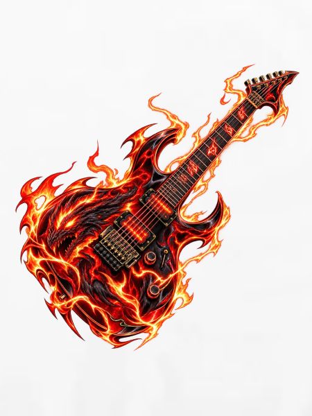 Inferno Dragon Gitarre