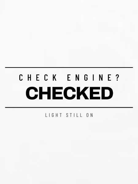 Mechaniker - Check Engine Checked - Werkstatt