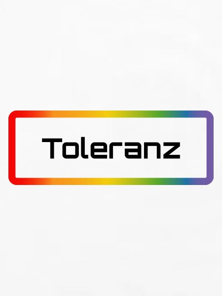 Regenbogen Toleranz
