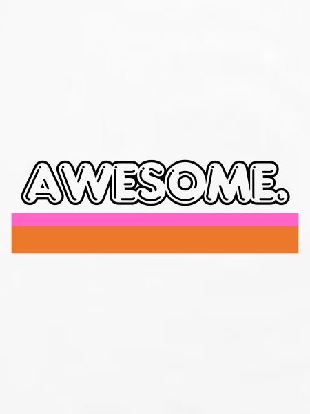 Awesome Retro Stripe