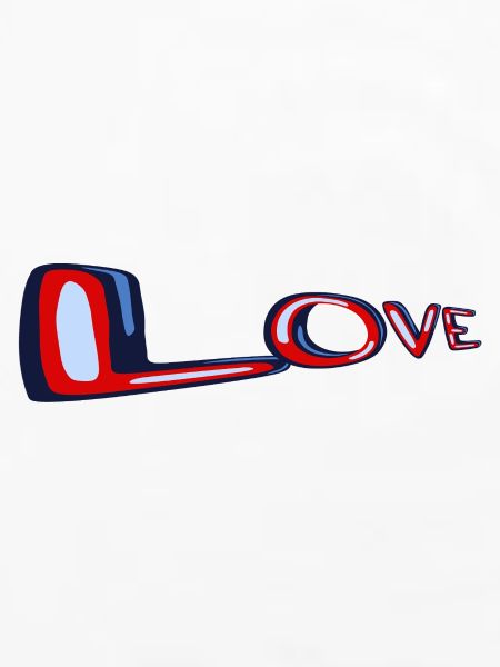 Liebe Neon Handschrift