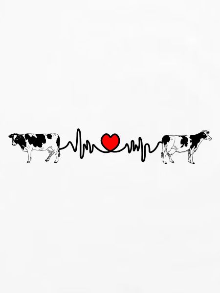 Cardio-Herzfrequenz-Kühe