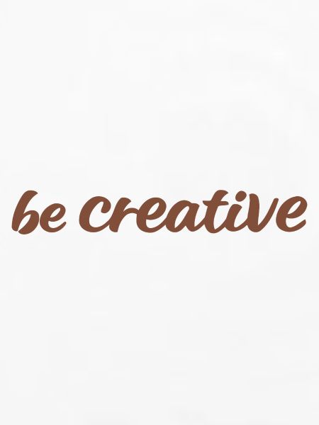 Be Creative Script Marron