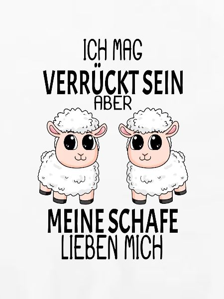 Schaf Schafe Spruch Geschenk