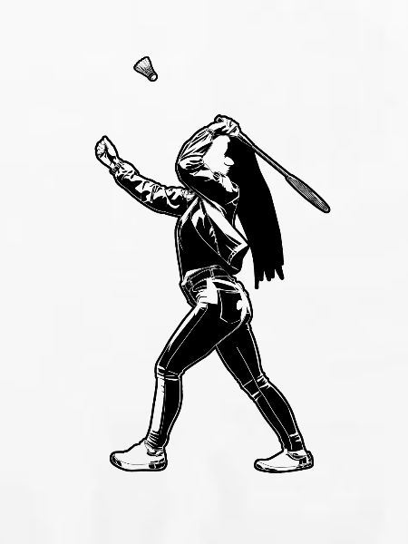 Badminton Mädel