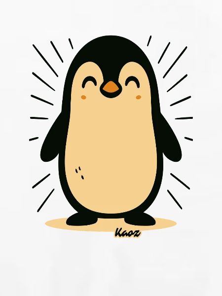 Sunny Penguin Maskottchen