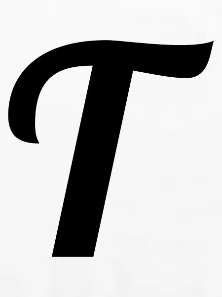 T Buchstabe