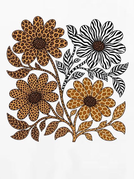 Boho Safari Sunflowers