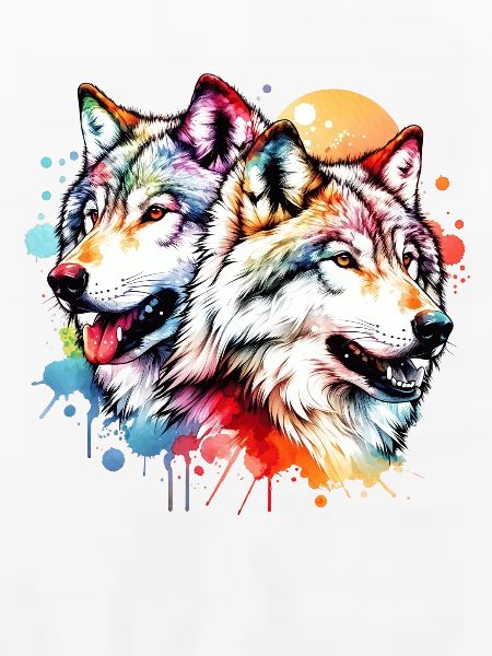 Grauwolf Geschenk
