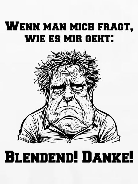 Erschöpfter Mann