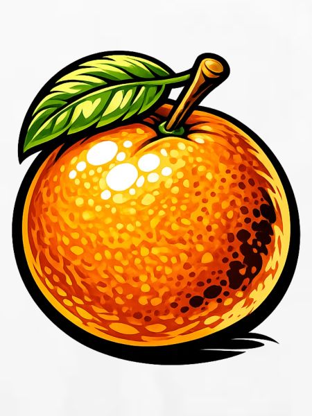 Comic Orange – Fruchtiges Illustrationsdesign 🍊