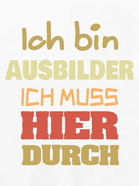 Geschenk für Ausbilder