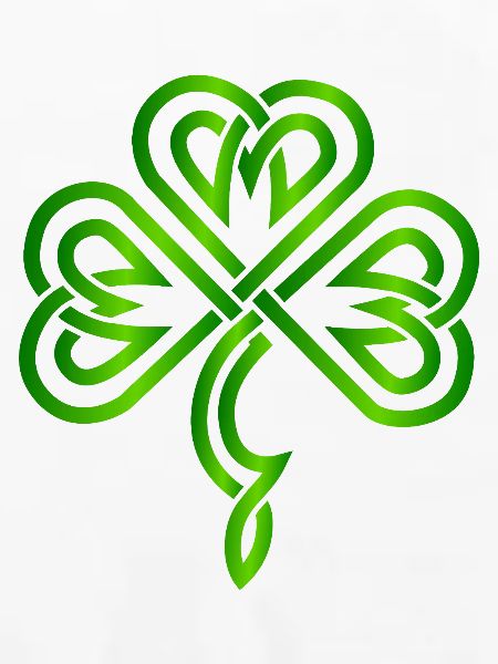 Irisches Kleeblatt