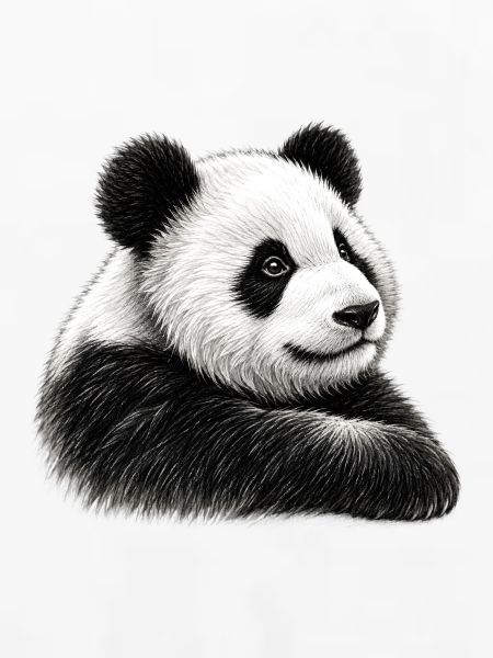 Panda Illustration