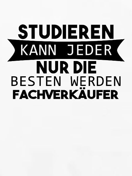 Fachverkäufer Geschenk